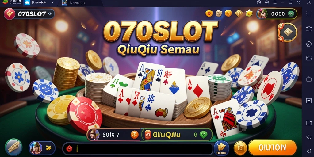 Tampilan menarik dari gameplay QiuQiu 070SLOT.