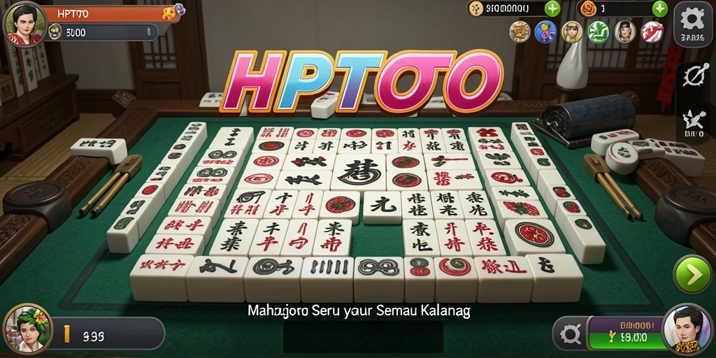Gameplay menarik HPTOTO dengan berbagai tantangan Mahjong.