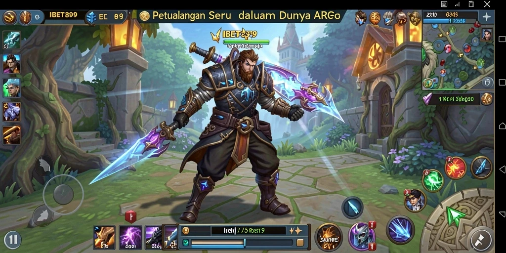 Tampilan memukau dari gameplay ARPG di IBET899.