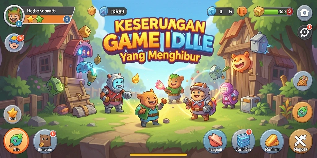 Tampilan gameplay IDR89 yang menawan dan interaktif.