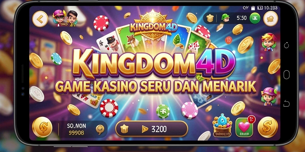 Gambaran menarik dari gameplay Kasino di KINGDOM4D.