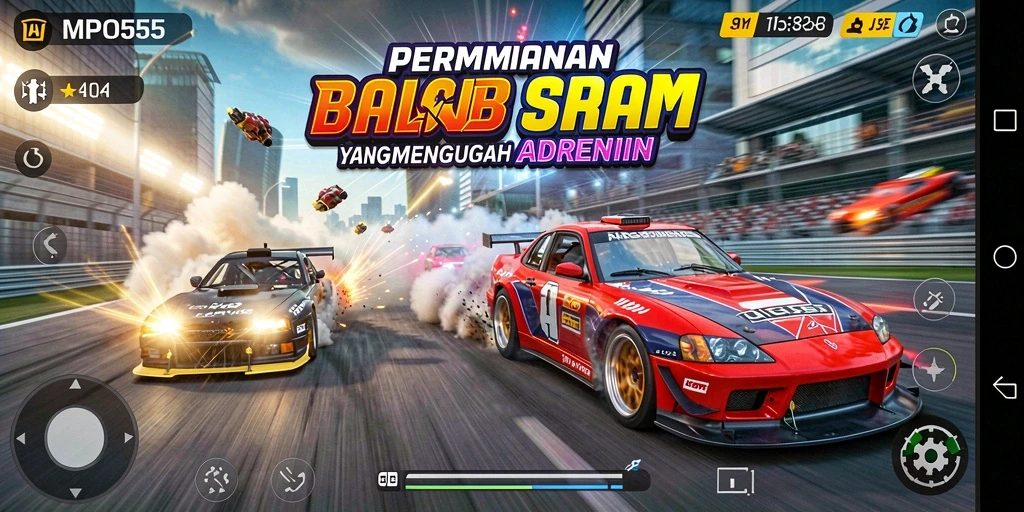 Gameplay balap yang mendebarkan dan menantang di MPO555.