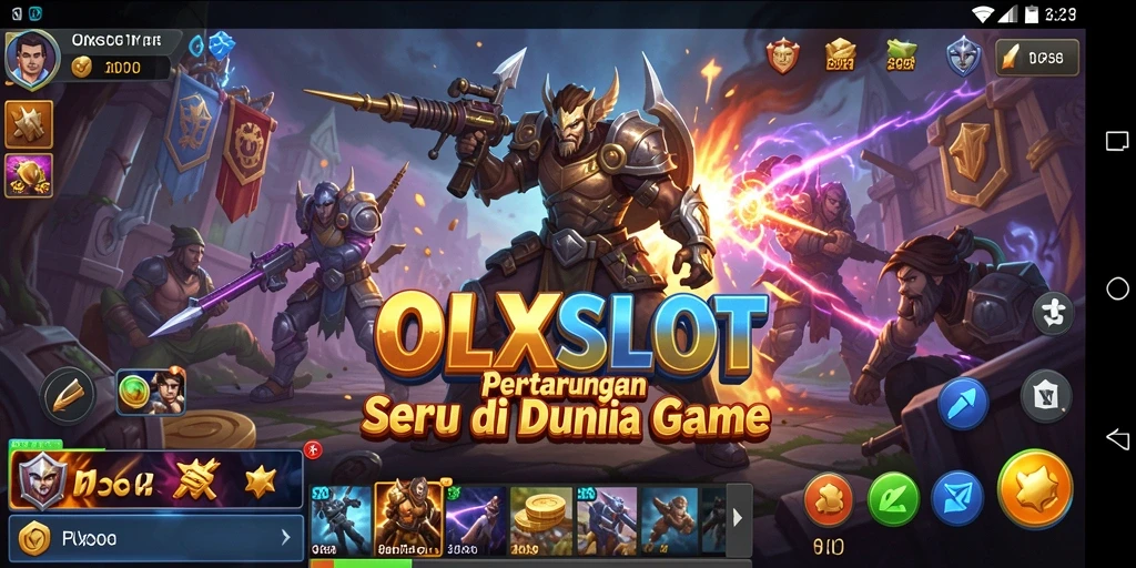 Tangkapan layar pertarungan seru di OLXSLOT dengan grafik memukau.