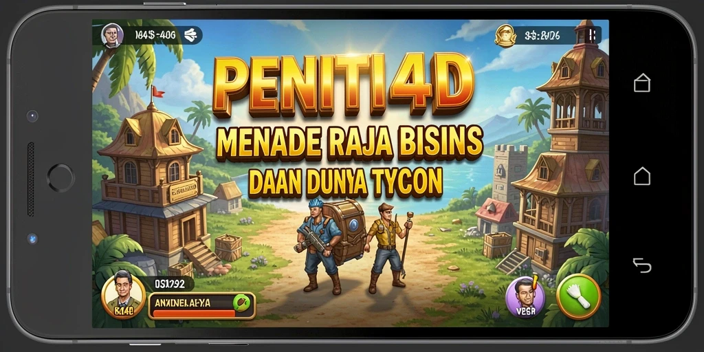 Tampilan screenshot PENITI4D dengan gameplay Tycoon yang menarik.