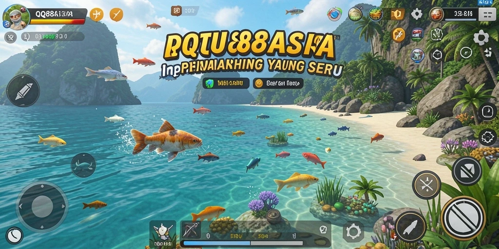 Tangkapan ikan besar di gameplay QQ88ASIA.