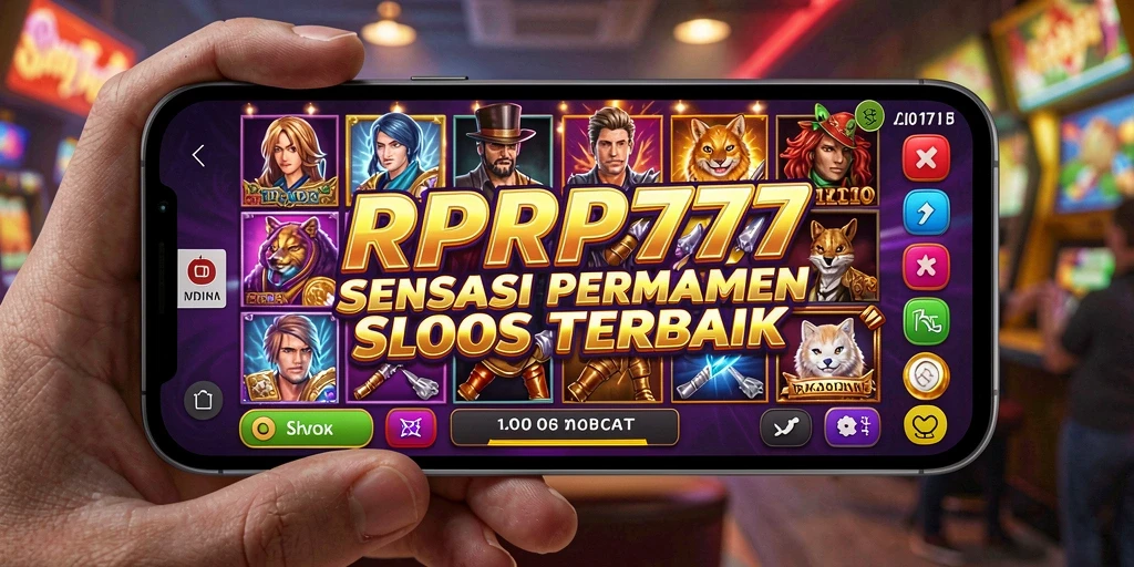 Tampilan menarik saat bermain Slot di RPRP777.