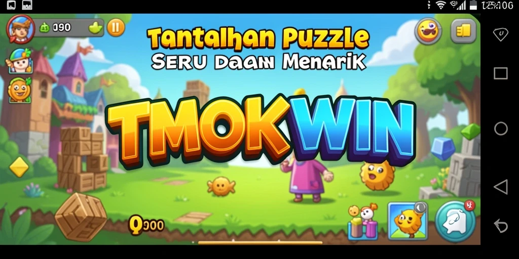 Screenshot utama TMOKWIN menampilkan gameplay seru dan menantang.