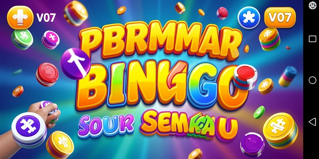 Tampilan gameplay V07 yang menyenangkan dan interaktif dalam permainan Bingo.